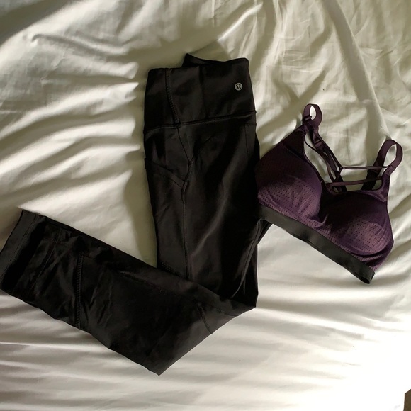 lululemon athletica Pants - Lululemon pants and sports bra